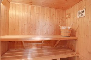 Sauna- click for photo gallery